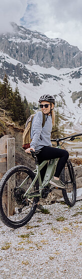 Mountain bike tour to the alpine pasture